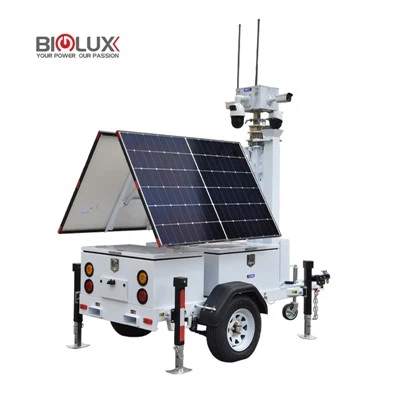 HiSOLO Mobile Security Solar Trailer